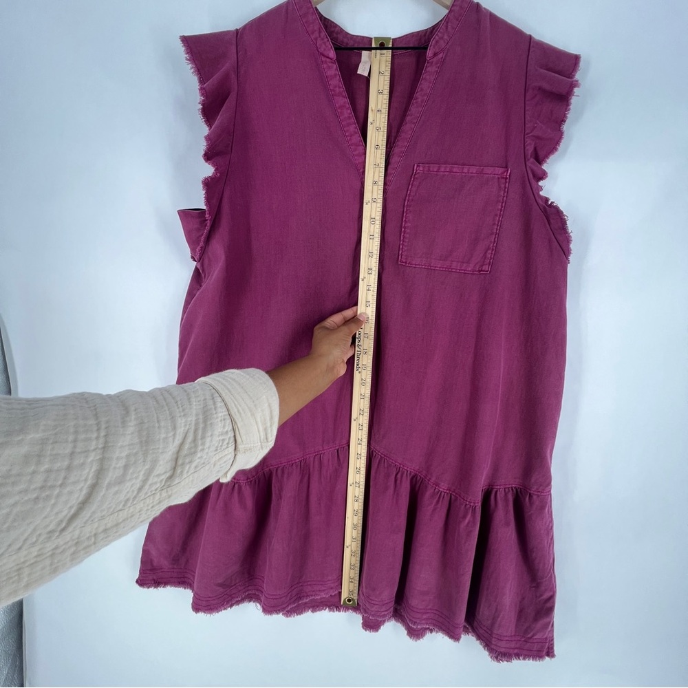 Anthropologie Pilcro Flounced Tunic Dress XL - Picture 14 of 15